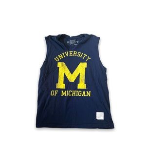 university of michigan muscle tshirt
